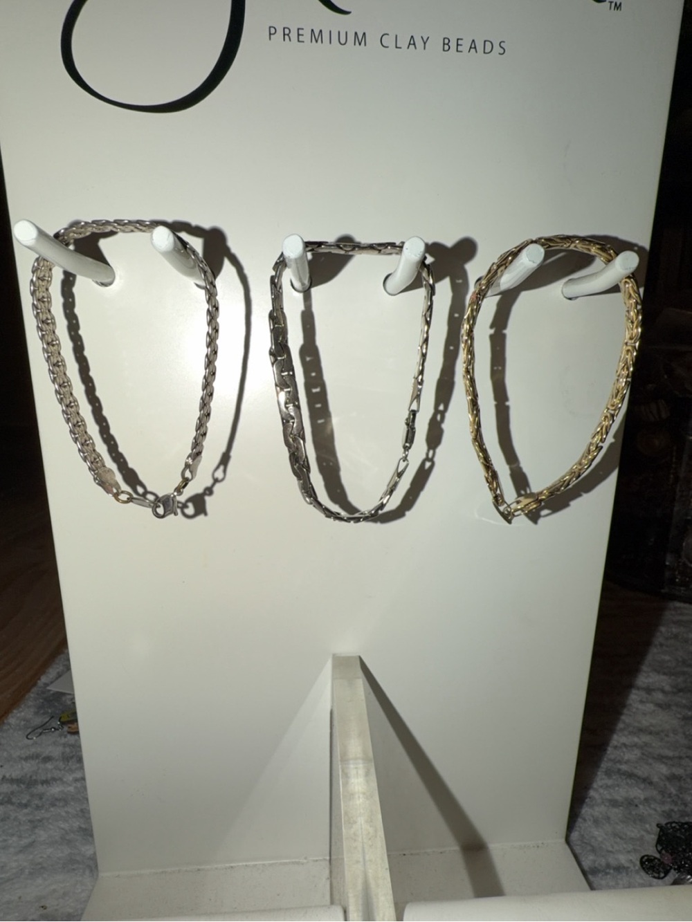 Bracelet Trio - Silver & Gold